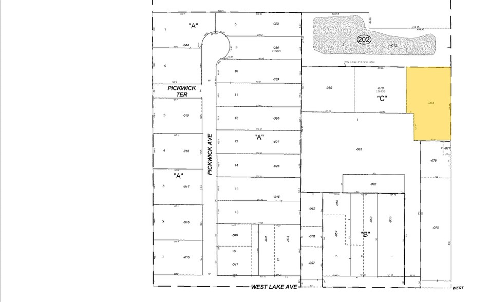 1965-1983 N Lake Ter, Glenview, IL à louer - Plan cadastral – Image 2 sur 6