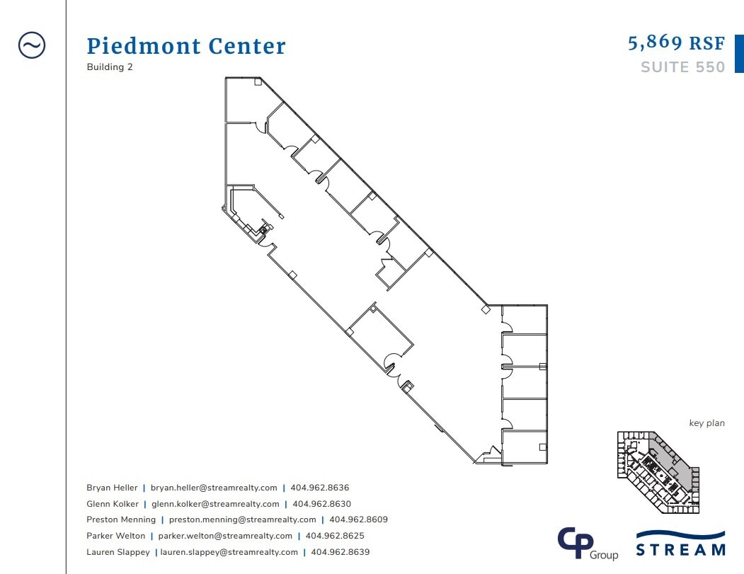 3495 Piedmont Rd NE, Atlanta, GA à louer Plan d’étage– Image 1 sur 1