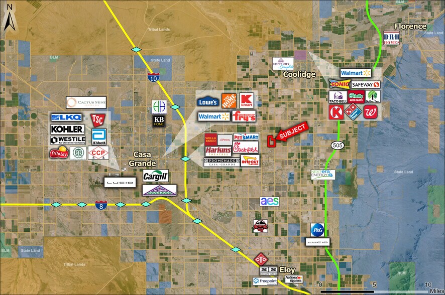 NWC 11 Mile Corner and Storey Road, Casa Grande, AZ à vendre - Photo de l’immeuble – Image 3 sur 3