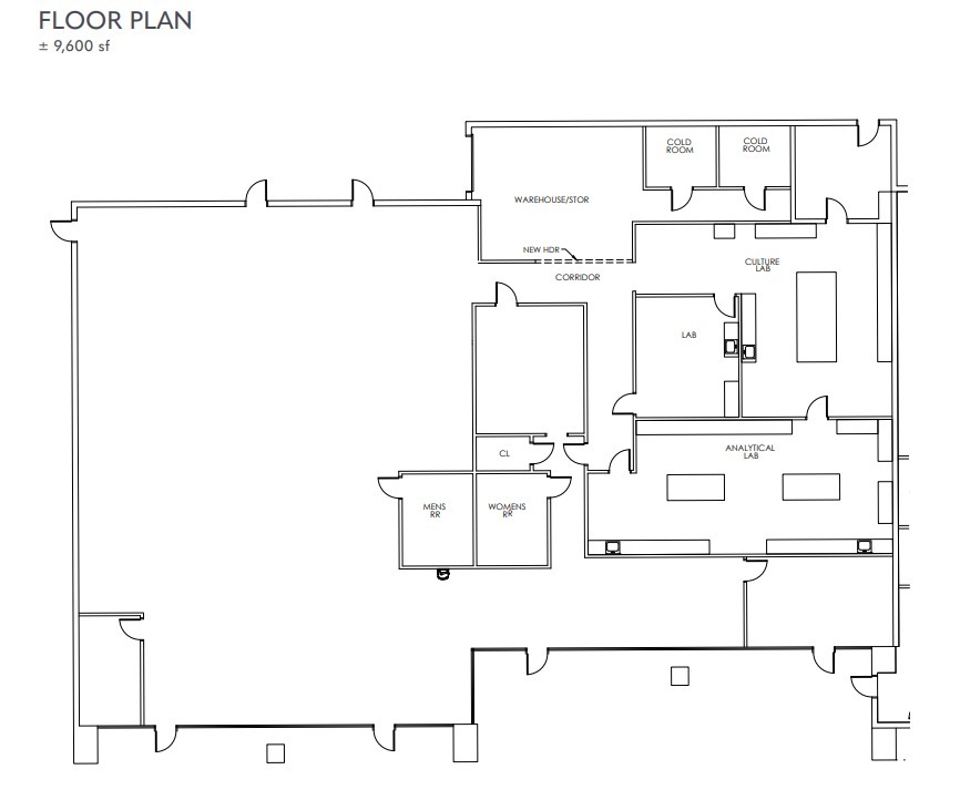 620 Hutton St, Raleigh, NC à louer Plan d’étage– Image 1 sur 1