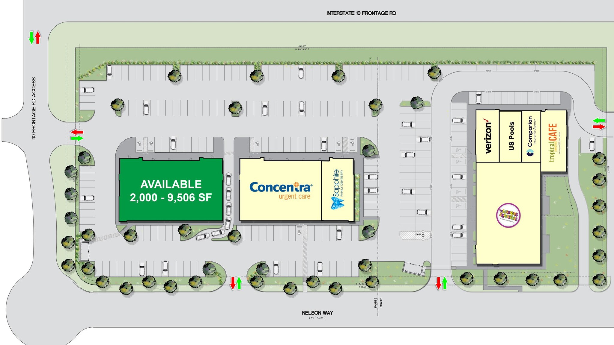 I-10 & Pin Oak Rd, Katy, TX à louer Plan de site– Image 1 sur 1