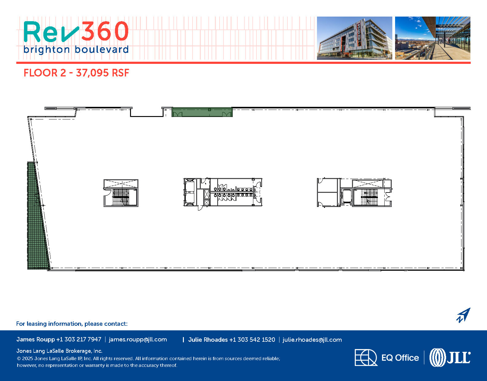 3600 Brighton Blvd, Denver, CO à louer Plan d’étage– Image 1 sur 1