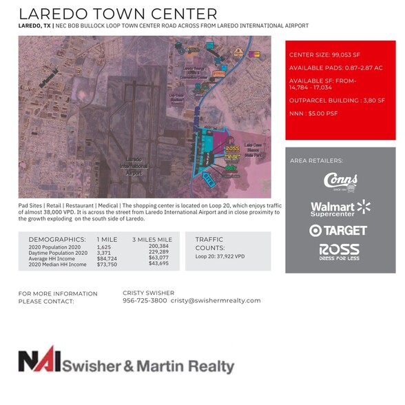 5203 Bob Bullock Loop 20, Laredo, TX à louer - Photo de l’immeuble – Image 2 sur 5