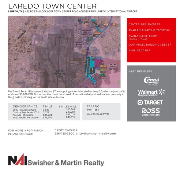 5203 Bob Bullock Loop 20, Laredo, TX à louer - Photo de l’immeuble – Image 3 sur 6