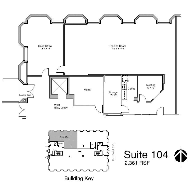 4915 S Howell Ave, Milwaukee, WI à louer Plan d’étage– Image 1 sur 1