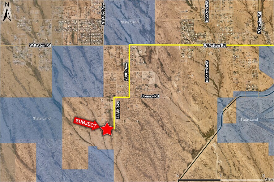 243rd Ave, Wittmann, AZ à vendre - Aérien – Image 2 sur 7