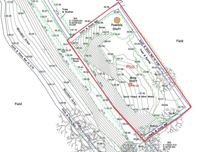 Wheal Ellen Mine, Truro Road, Mount Hawke à vendre - Plan cadastral – Image 3 sur 3
