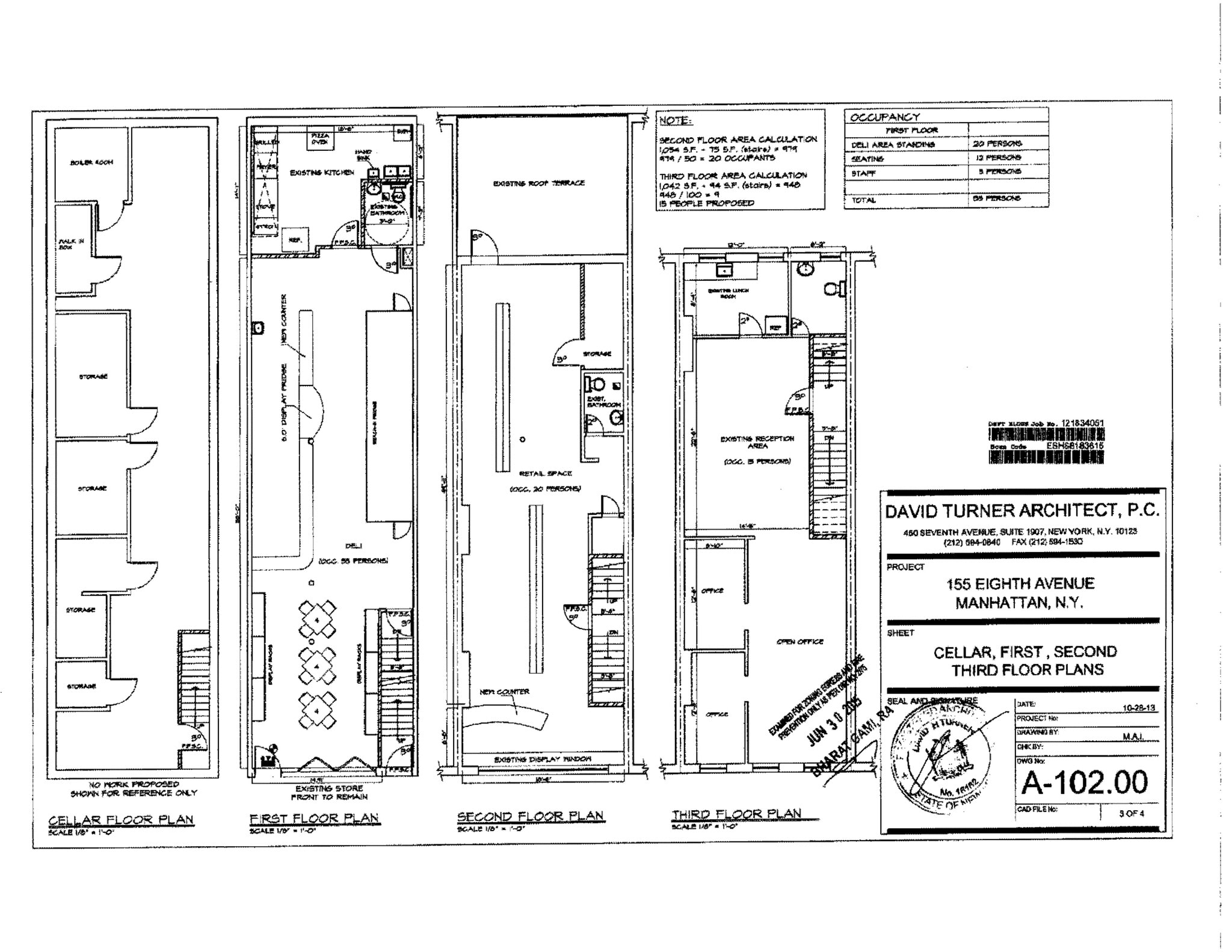 155 8th Ave, New York, NY à louer Plan de site– Image 1 sur 3