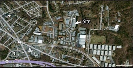 128 Furlong Industrial Dr, Kernersville, NC - VUE AÉRIENNE  vue de carte