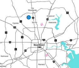 4420 Spring Cypress Rd, Spring, TX - VUE AÉRIENNE  vue de carte