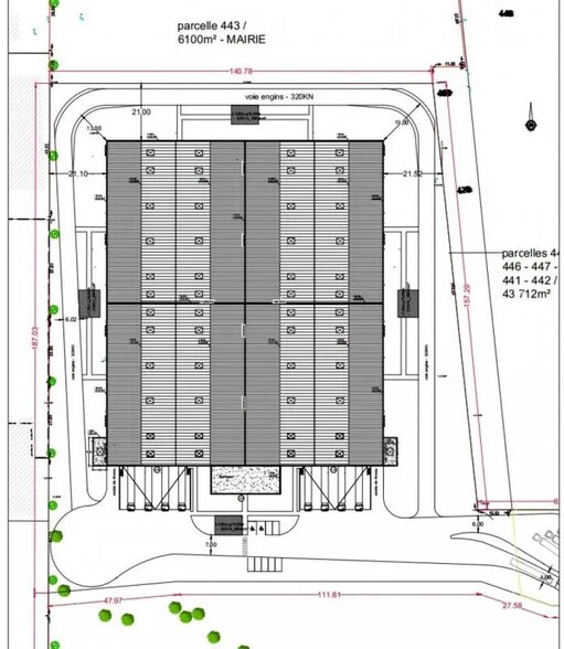 Industriel/Logistique dans Calais à vendre - Plan de site – Image 2 sur 2