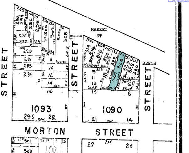 324 Market St, Paterson, NJ à vendre - Plan cadastral – Image 2 sur 2