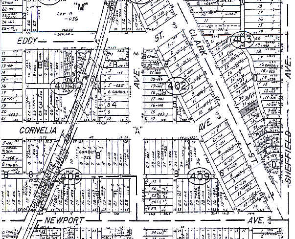 3477 N Clark St, Chicago, IL à vendre - Plan cadastral – Image 3 sur 3