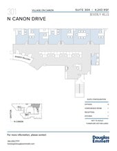 301-333 N Canon Dr, Beverly Hills, CA à louer Plan d’étage– Image 1 sur 1