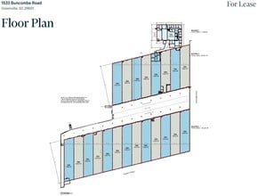 1533 Buncombe Rd, Greenville, SC à louer Plan d’étage– Image 1 sur 1