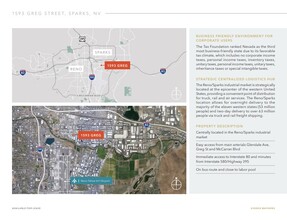 1503 – 1613 Greg St, Sparks, NV - VUE AÉRIENNE  vue de carte