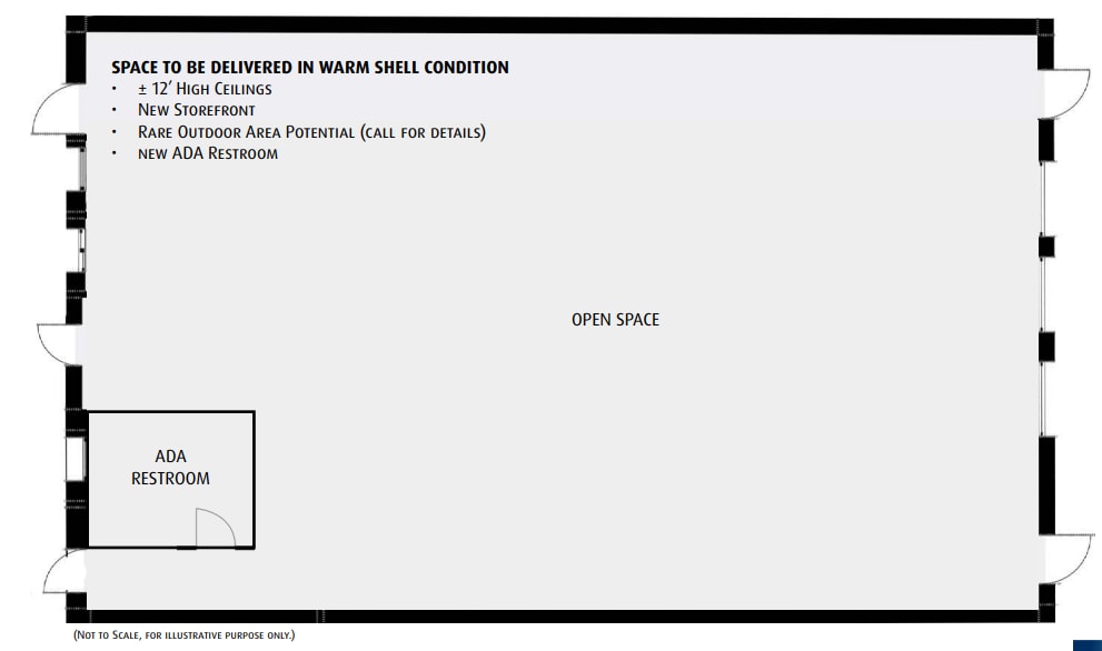 3138 University Ave, San Diego, CA à louer Plan d’étage– Image 1 sur 1