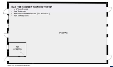 3138 University Ave, San Diego, CA à louer Plan d’étage– Image 1 sur 1