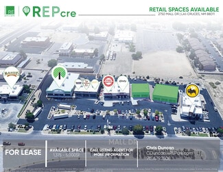 Plus de détails pour 2750 Mall Dr, Las Cruces, NM - Local commercial à louer