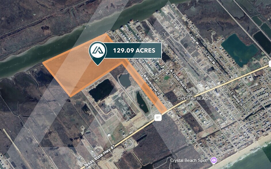 1689 Highway 87, Crystal Beach, TX à vendre - Photo principale – Image 1 sur 4