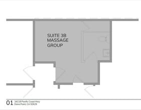 34118 Pacific Coast Hwy, Dana Point, CA à louer Plan d’étage– Image 1 sur 1
