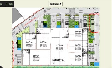 Local d’activités dans La Queue-en-Brie à louer Plan de site– Image 1 sur 3