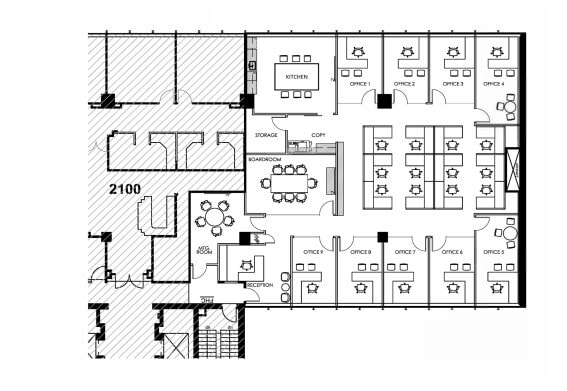 335 8th Ave SW, Calgary, AB à louer Plan d’étage– Image 1 sur 1