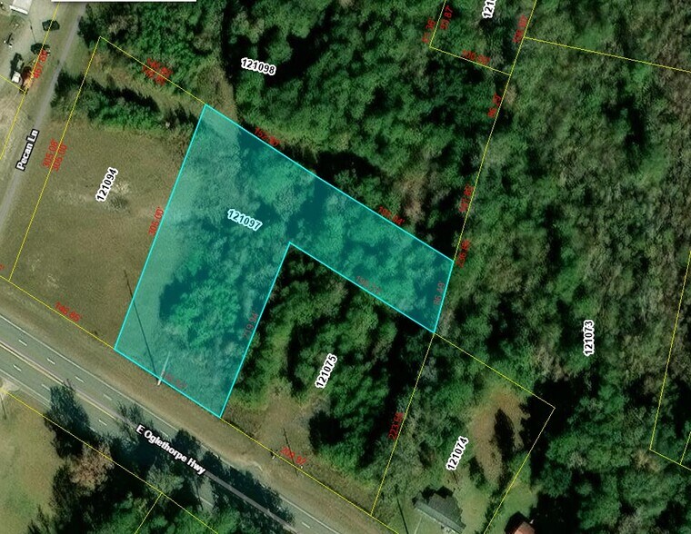 1.4 AC East Oglethorpe Highway, Midway, GA à vendre - Photo de l’immeuble – Image 2 sur 2