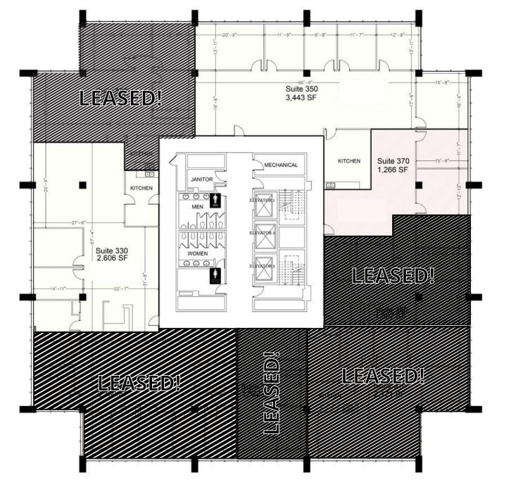 1111 Plaza Dr, Schaumburg, IL à louer Plan d’étage– Image 1 sur 1
