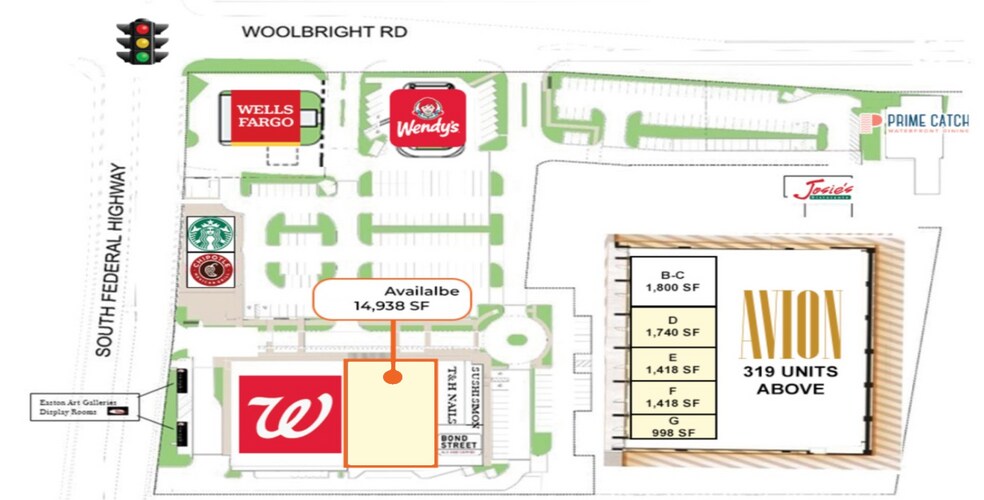 1606-1634 S Federal Hwy, Boynton Beach, FL à louer - Photo de l’immeuble – Image 2 sur 3