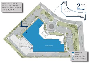 2885 Loker Ave E, Carlsbad, CA à louer Plan d’étage– Image 2 sur 2