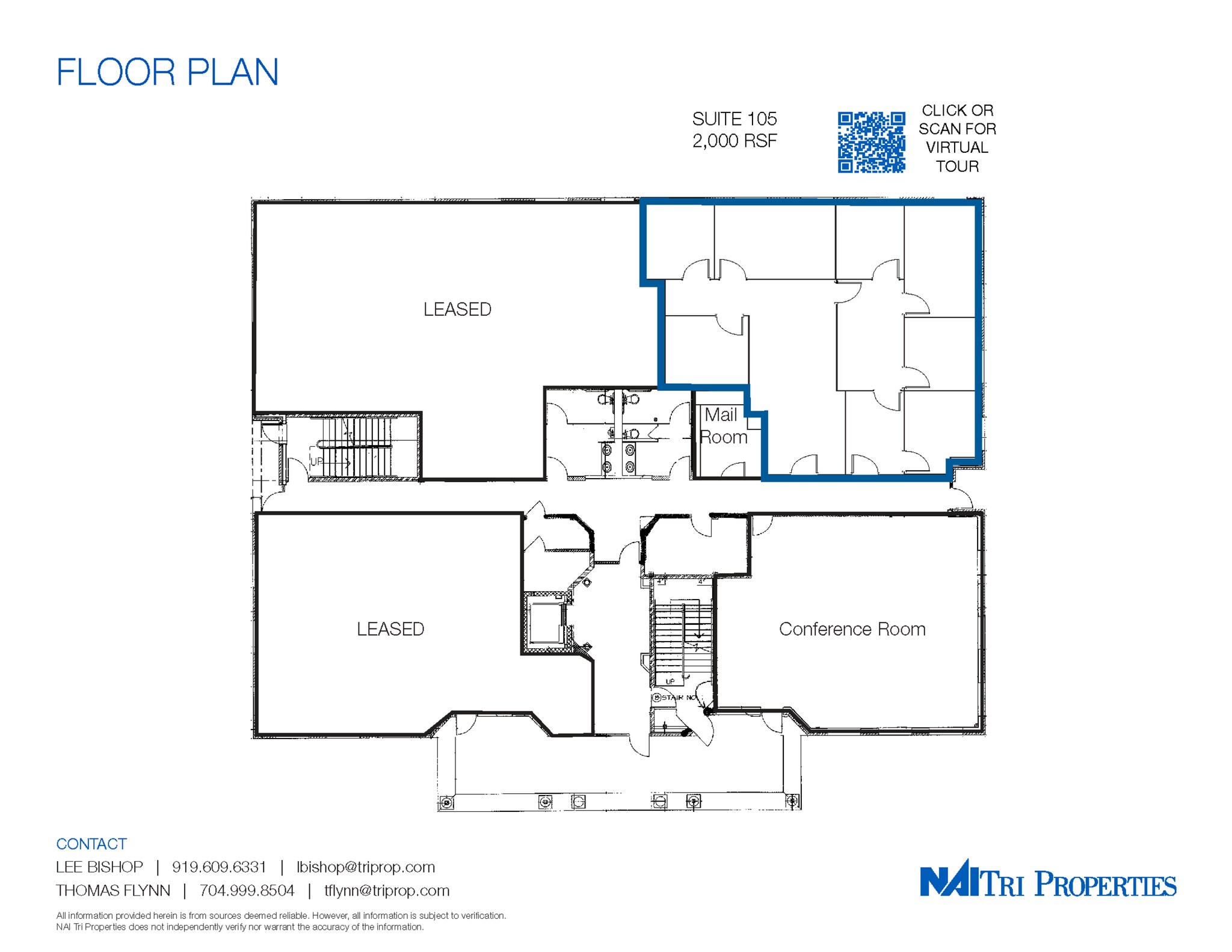 1616 Evans Rd, Cary, NC à louer Plan d’étage– Image 1 sur 1