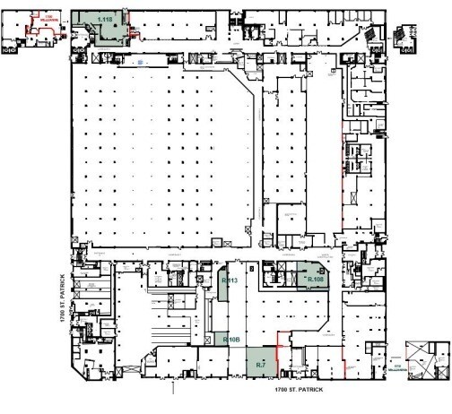 1751 Rue Richardson, Montréal, QC à louer Plan d’étage– Image 1 sur 1