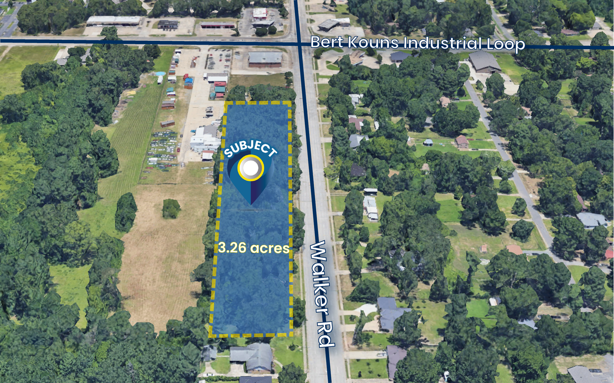 9220 Walker Rd, Shreveport, LA à vendre Aérien– Image 1 sur 5