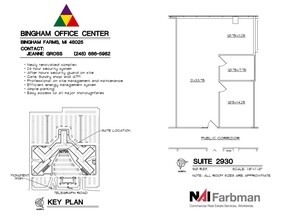 30600-30700 - 30800 Telegraph Rd, Bingham Farms, MI à louer Plan d’étage– Image 1 sur 1