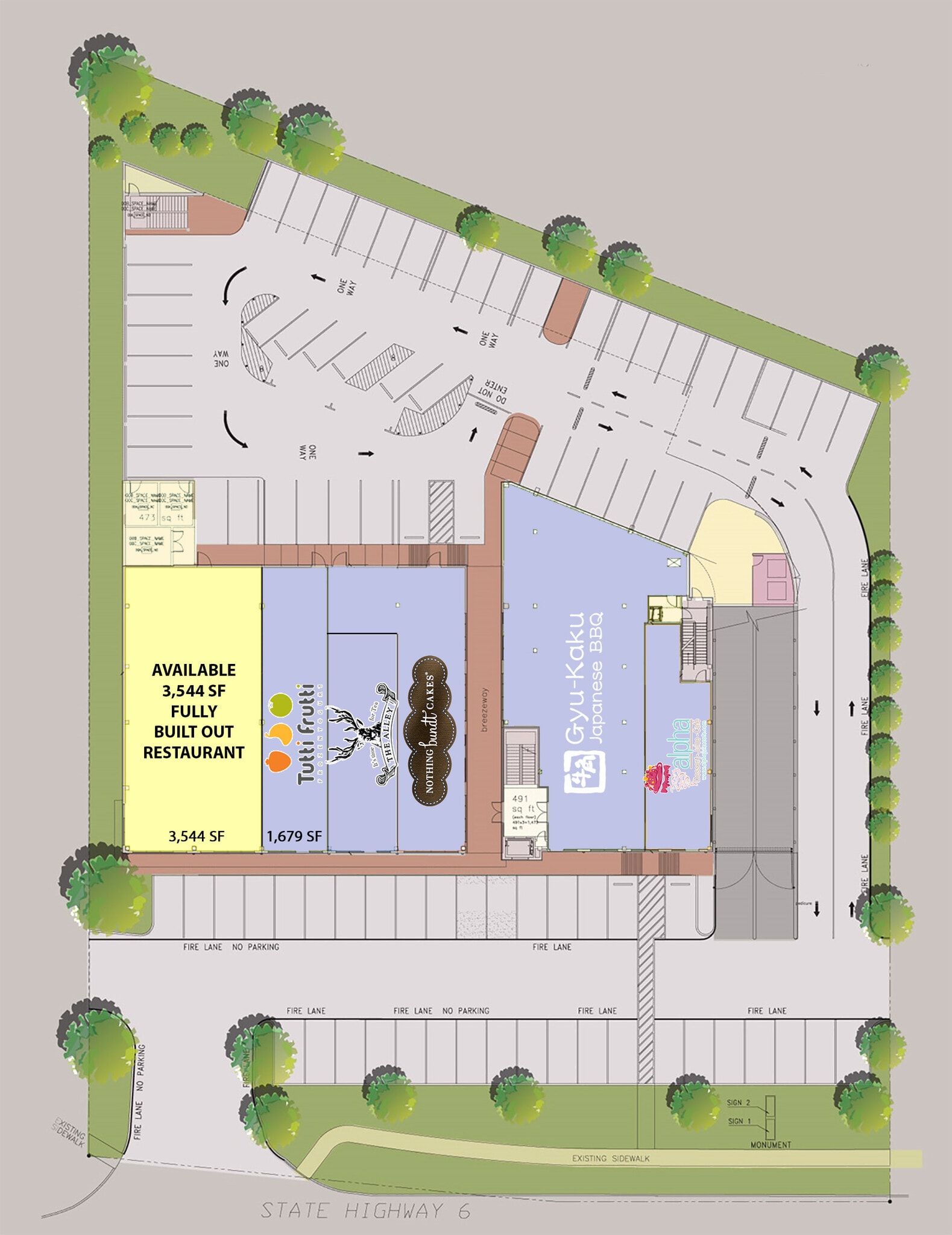 1525-1535 Highway 6, Sugar Land, TX à louer Plan de site– Image 1 sur 1