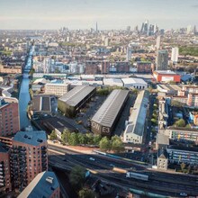 Empson St, Londres, LND - Vue aérienne  vue de carte