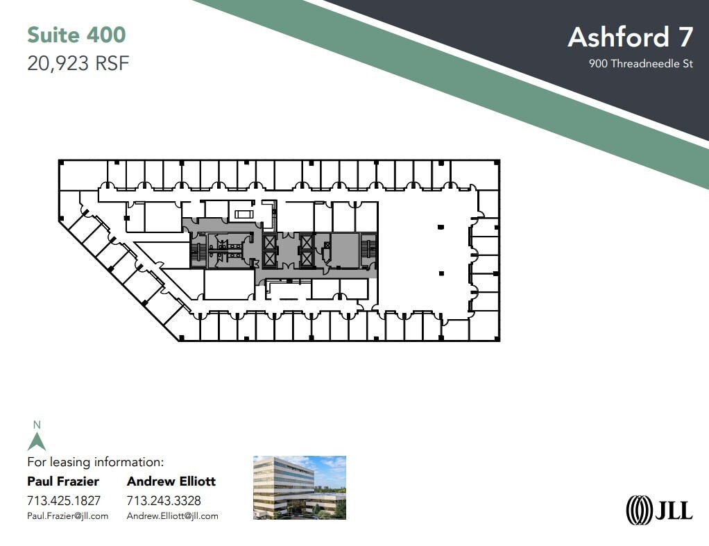 14701 St. Marys Ln, Houston, TX à louer Plan d’étage– Image 1 sur 1
