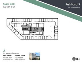 14701 St. Marys Ln, Houston, TX à louer Plan d’étage– Image 1 sur 1