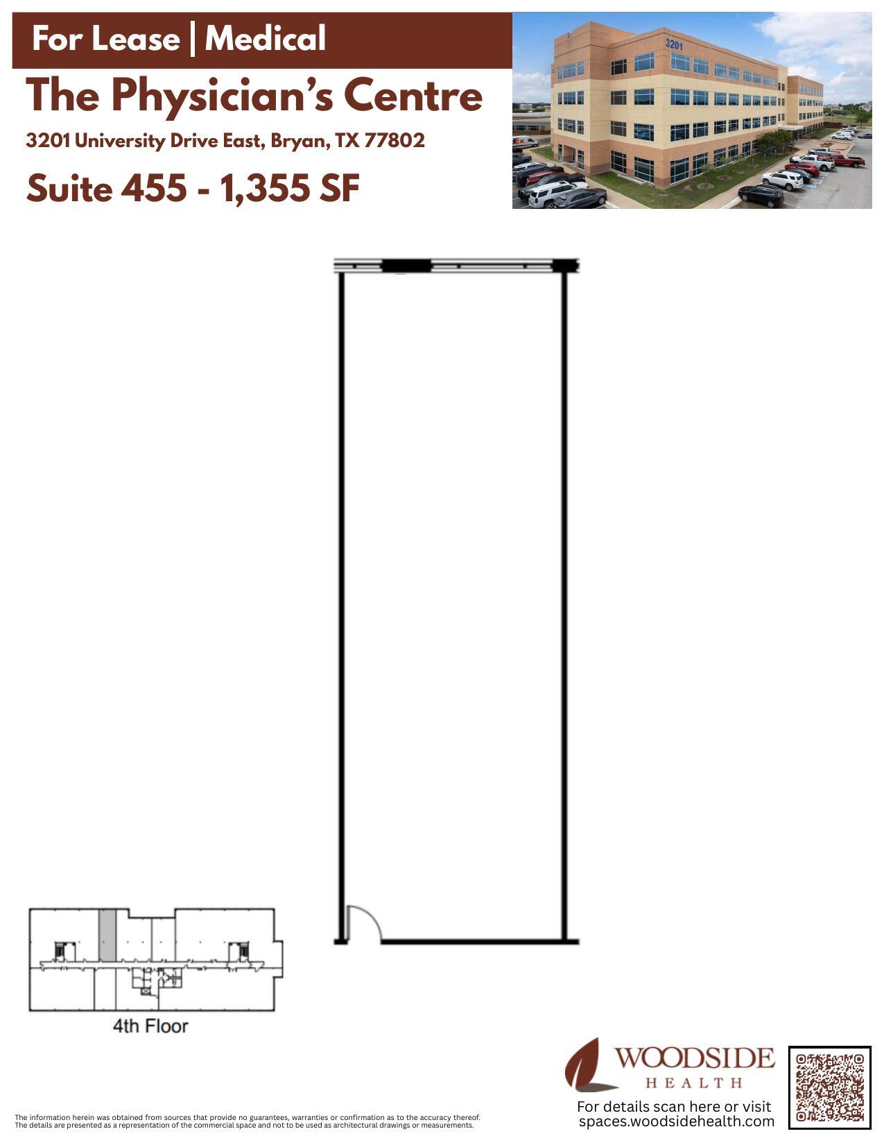 3201 University Dr E, Bryan, TX à louer Plan d’étage– Image 1 sur 1