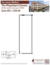 3201 University Dr E, Bryan, TX à louer Plan d’étage– Image 1 sur 1