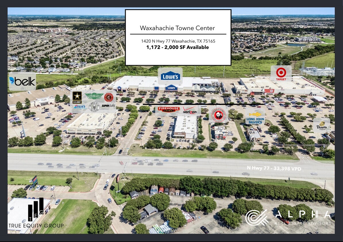 1420 N Hwy 77, Waxahachie, TX à louer Photo de l’immeuble– Image 1 sur 6