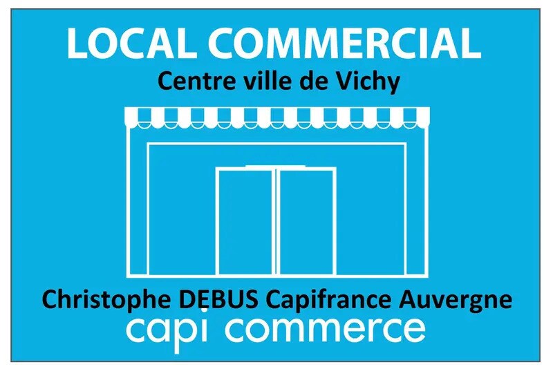 Local commercial dans Vichy à louer Photo principale– Image 1 sur 2