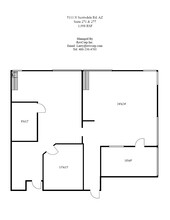 5111 N Scottsdale Rd, Scottsdale, AZ à louer Plan d’étage– Image 2 sur 2