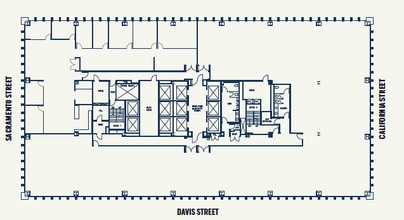 50 California St, San Francisco, CA à louer Plan d’étage– Image 1 sur 9