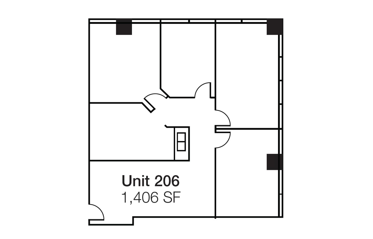 595 Howe St, Vancouver, BC à louer Plan d’étage– Image 1 sur 1