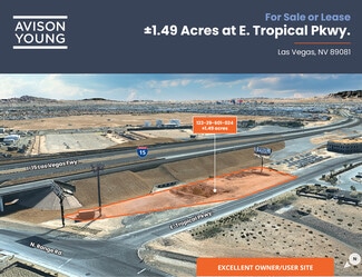 Plus de détails pour 5011 E. Tropical, North Las Vegas, NV - Terrain à vendre