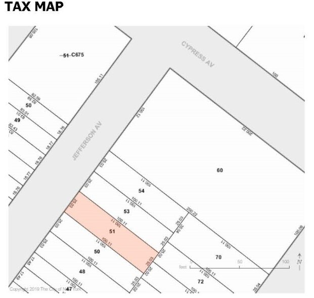 1676 Jefferson Ave, Ridgewood, NY à vendre - Plan cadastral – Image 2 sur 10