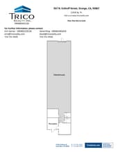 955-969 N Eckhoff St, Orange, CA à louer Plan d’étage– Image 1 sur 1