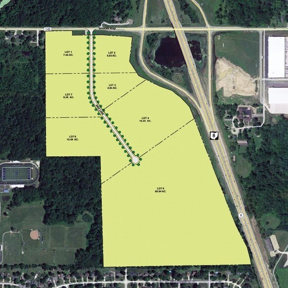254 Seasons Road, Stow, OH à vendre - Aérien – Image 2 sur 3